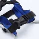 Dog Ring Harness with D-Ring, Lightweight Blind Dog Assistance Device, Visually Impaired Accessory for Dogs BlueUp Small