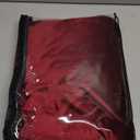 Christmas Burgundy Decorative Velvet Curtains 90 inches Luxury Living Room Curtain Blackout Modern Thermal Insulated Soundproof Privacy Room Darkening Floor to Ceiling Drapes for Bedroom Set of 2