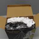 200" Halloween Spider Web + 59" Giant Spider Decorations, Triangular Huge Spiders Web and Hairy Scary Fake Spider, for Indoor Outdoor Porch Yard, Scary Haunted House Party, and Halloween Dcor