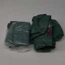 Gardzen 3-Pack 72 Gallon Yard Waste Bags, Reusable Heavy Duty Collapsible Garden Leaf Bags with Plastic Ring, Stand-Up Yard Waste Bin for Leaves, Lawn Debris & Grass Clippings