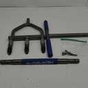 Lawn Aerator Coring Tool, Manual Plug Core Aerators with 3 Half-Open Hollow Slot Tines, Heavy Duty Grass Aeration Tool for Soils Yard Garden