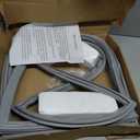 W10830046 Refrigerator Door Gasket (2 Pack) Replace W10163997 W10443241 4502677 AP6048305 PS12069725 EAP12069725 Compatible with JFC2290REP00 JFC2290VEP10 KRFC302EBS00 JFFCF72DKL01 JFC2290REM04