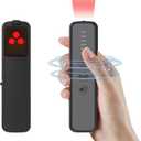 ZHENHAN Hidden Camera Detector, Anti Spy Detector, Bug Detectors,GPS Tracker Detector, Portable Bug DetectorRF Signal Finder, Hotels, Travel, Home, Office (Black)