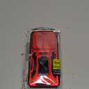 Asuwish Phone Case for Motorola Moto G04/G04s/G24/E14 4G with Tempered Glass Screen Protector and Slide Camera Cover Magnetic Ring Holder Kickstand Accessories GO4 G 04 04s 24 E 14 Women Men Red