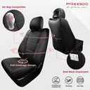 FREESOO Custom Leather Car Seat Covers for Jeep Grand Cherokee 2011-2021