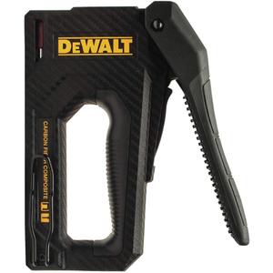 DEWALT Staple Gun, Carbon Fiber Body, 2-in-1 Tacker (DWHT80276)