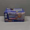 HOUSE DAY 30 Pack Vacuum Storage Bags with Electric Pump, 4 Sizes + 2 Roll-Up (5 Each), Space Saver Vacuum Seal Bags for Clothing, Bedding, Pillows, Travel  Airtight Seal, Reusable & Durable