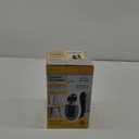 450W Mini Space Heater With Temperature Detection, Remote Wall Outlet Electric Space Heater as Seen on TV with Adjustable Thermostat and Timer and Led Display, Compact for Office Room RV (Smart-White)