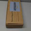 Towel Racks for Bathroom Wall Mounted, Metal Towel Holder with Wooden Shelf for Folding Large Towels, Towel Storage for Small Bathroom Organizer Decor or RV Camping