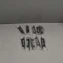 | 10 Pack Modern Curved Arch Handle | Cabinet,Drawer & Furniture Hardware | Kitchen Cupboard Door, Bedroom Dresser Drawer, Wardrobe and Office Furniture (Satin Nickel, 10-5/16") (7 1/2")