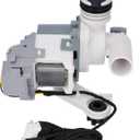 DC97-19289F Washer Drain Pump Assembly - OEM Pump Compatible with Samsung Washer Machine Replaces DC97-17366A, DC97-17349B, DC97-17366J, DC97-19289A, DC97-19289B, PX3516-01 Drain Pump Motor
