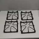 WB31K10034 Burner Grates XL44 Stove Replacement Parts for GE Stove Grates Cooktop Parts GE Gas Range Grates Stove Top Burner Grates JGBP29MEM1BS GE Oven Grates Cooktop Grates Stove Rack Set 4 Pcs