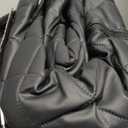 Heavy-Duty Leather SUV Cargo Liner for Fold Down Split Seats, Armrest Pass-Through Compatible, Pet-Friendly, Ideal for Dogs (XL, Black)