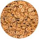 2000pcs Gold Clay Beads for Bracelets Making Heishi Polymer Flat Disc Spacer 6mm Clay Bead for Jewelry Earring DIY Crafts