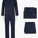 Fushiguro Megumi Costume Cosplay Suit Uniform Full Set With Wig, L