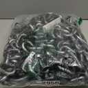 Zcaukya 2 Pcs Halloween Plastic Chain, 6 FT Halloween Props Fake Chains, Plastic Chain Links Creepy Costumes Accessories Haunted House Decor