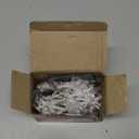 Christmas Snowflake Lights, 20ft 40LED 8 Modes & Timer Battery Operated Fairy Lights for Indoor/Outdoor Holiday Party Decorations (White)