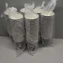 Coffee Cups 12 oz 120 Pack, Corrugated Insulated Ripple Wall Disposable Paper Coffee Cups 12oz, To Go for Hot Beverage or Cold Drinks Office/Home/Cafe/Party/Travel (Gray) | Corrugated, Insulated, Ripple Wall, Disposable, 12oz, To Go