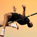 High Jump Bungee Cord Crossbar Training Equipment Elastic Bungee Crossbar Foam Cord Track and High Jumping Training Equipment for Athletes Beginner Field Track Cord Starting Accessories