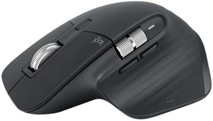 Logitech MX Master 2S Bluetooth Edition Wireless Mouse, No USB Receiver - Ultra-Fast Scrolling, Ergo, 8K DPI, Track on Glass, Quiet Clicks, Works with Apple Mac, Windows PC, Linux, Chrome - Graphite