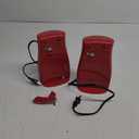 Proctor Silex Power Electric Automatic Can Opener for Kitchen with Knife Sharpener, Twist-off Easy-Clean Lever, Cord Storage, Red (75226) 2pcs