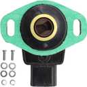 Throttle Position Sensor 16402REJW01 Compatible with Honda CR-V 2002-2006 Element 2003-2006 Accord 2003-2005 Acura RSX 2002-2006 Replaces 16402REJ003 16402PWA003 HAJT6HRK TPR101