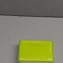 H4D 3x5 Index Card Holder with 100 Heavyweight Ruled Index Cards and 25 Plastic Dividers, Lime Green