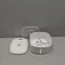 Cat Water Fountain,84oz/2.5L Pet Cat Fountain  Ultra Quiet Upgraded Automatic Pet Water Dispenser with 3 Replaceable Filters, Indoor Cat & Dog Drinking Bowl (White)