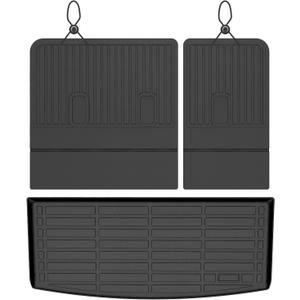 Tahoe Cargo Liner - Trunk Mat for Chevy Tahoe/GMC Yukon 2021-2026, All Weather Car Mats for Tahoe Accessories, Cargo Mat with Backrest (Not fit Yukon XL)
