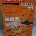 13" Rigid Core Vinyl Floor Cutter, Cuts SPC/LVP/LVT/WPC up to 9.5mm; Crack-free! Moveable blade for irregular corners, door jams, etc. -saves 30% time! Perfect for Pros & DIYers!