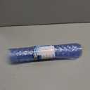SlipX Solutions 39"x16" Power Grip Non Slip Bathtub Shower Mat, Lt Blue