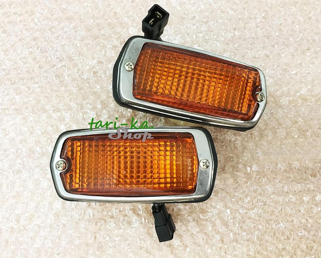 TRS Front Side Marker Lights Amber Lens For DATSUN 510 240Z 260Z 280Z 120Y B210 1200