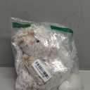 Bunny Microwavable & Weighted Stuffed Animals - 1.5 Lbs Unscented Heating Pad for Period Cramps Pain Relief and Anxiety, Cute Bunny Plush Toys Gifts for Women Girls Adults and Kids by Happy Fuel