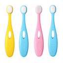 5 x EasyHonor Baby Toothbrush for Age 1-3 Years Old, Extra Soft Toothbrush with 10000 Floss Bristle for Toddler Gum Care. (4Pcs)