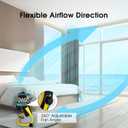 12 Inch High Velocity Floor Fan, Heavy Duty Metal Industrial Fans with 3 Speeds, Portable Fan with Adjustable 360 Head Tilt