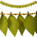 Toran Bandanwaar Artificial Leaf Patta Garland for Wall Door Hanging Home Temple Festival Wedding Function Party Decoration Dcor and Gifting (Design 2)