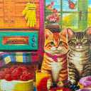 300 Piece Puzzles for Kids Boys Girls Ages 6-8 8-10 10-12 - Jigsaw Puzzles for Adults - Kitchen Kittens and Donuts