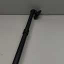 Handrail for Indoor Stairs - 8 Feet Wall Mount Industrial Iron Pipe - Metal Railing Non-Slip Grab Bar - Stairs Porch Deck Hand Rail Matte Black