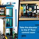 LEGO City Central Train Station Building Toy - Multi-Level Pretend Play Set for Boys & Girls, Ages 7+ - Building Blocks for Kids - Gift Idea for Birthdays - 60469