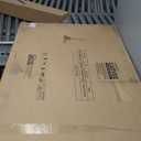 Large Chicken Cage with Waterproof and UV-Resistant Roof, 122" Wooden Chicken Coop with Nesting Box, Sliding Tray & Ramp, Hen House Poultry Cage for Backyard, Farm