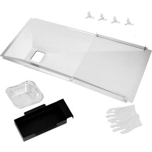 Adjustable Grease Tray with Catch Pan for Nexgrill 720-0888s 720-0888n, 720-0830h Charbroil, Dynaglo, Kenmore, BHG, Grill Master, Backyard, Expert Gas Grill, Universal Drip Pan for Most 3/4/5/6 Burner