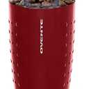 OVENTE Electric Coffee Grinder - Small Portable & Compact Grinding Mill with Stainless Blade for Bean Spices Herb and Tea, Perfect for Home & Kitchen - Maroon CG225M