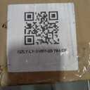  Bathroom Cabinet Over Toilet, Bathroom Storage Cabinet with Glass Doors and Adjustable Shelves, Over The Toilet Storage Cabinet, White And Brown, 