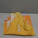 Drofe Anime Robes Tanjiro Cosplay Costume Zenitsu Kimono (Medium, Yellow)