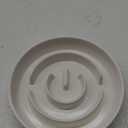 Ceramic Slow Feeder Dog Bowls, 2.0 Cups Slow Feeder for Medium and Large Dogs, Puzzle Maze Bowl to Slow Down Eating, 30oz, 8in, White