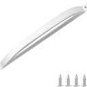 Upgraded Frigidaire Kenmore Refrigerator Handle Replacement - White Freezer Refrigerator Door Handle