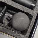 Massage Gun Deep Tissue, Portable Percussion Electric Muscle Massager for Pain Relief, Handheld Massagers with 30 Speeds & 6 Attachments for Back and Neck, Gifts for Men Women (Black)