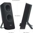 Logitech Z207 2.0 Stereo Computer Speakers with Bluetooth