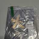 ANDANTINO 100% Mulberry Silk Square Scarf for Hair-25.6" X25.6'' Women Men Natural Silk Neckerchief Digital Printed Headscarf (White & Blue)