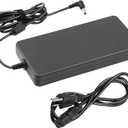 TREE.NB 180W Rog Laptop Charger,19V 9.5A 180W Rog Power Adapter Compatible Rog G55 G55VW G46VW G70 G75 G75VW G75VX A53 A53S G750JM G750JS, Easy to use, Black